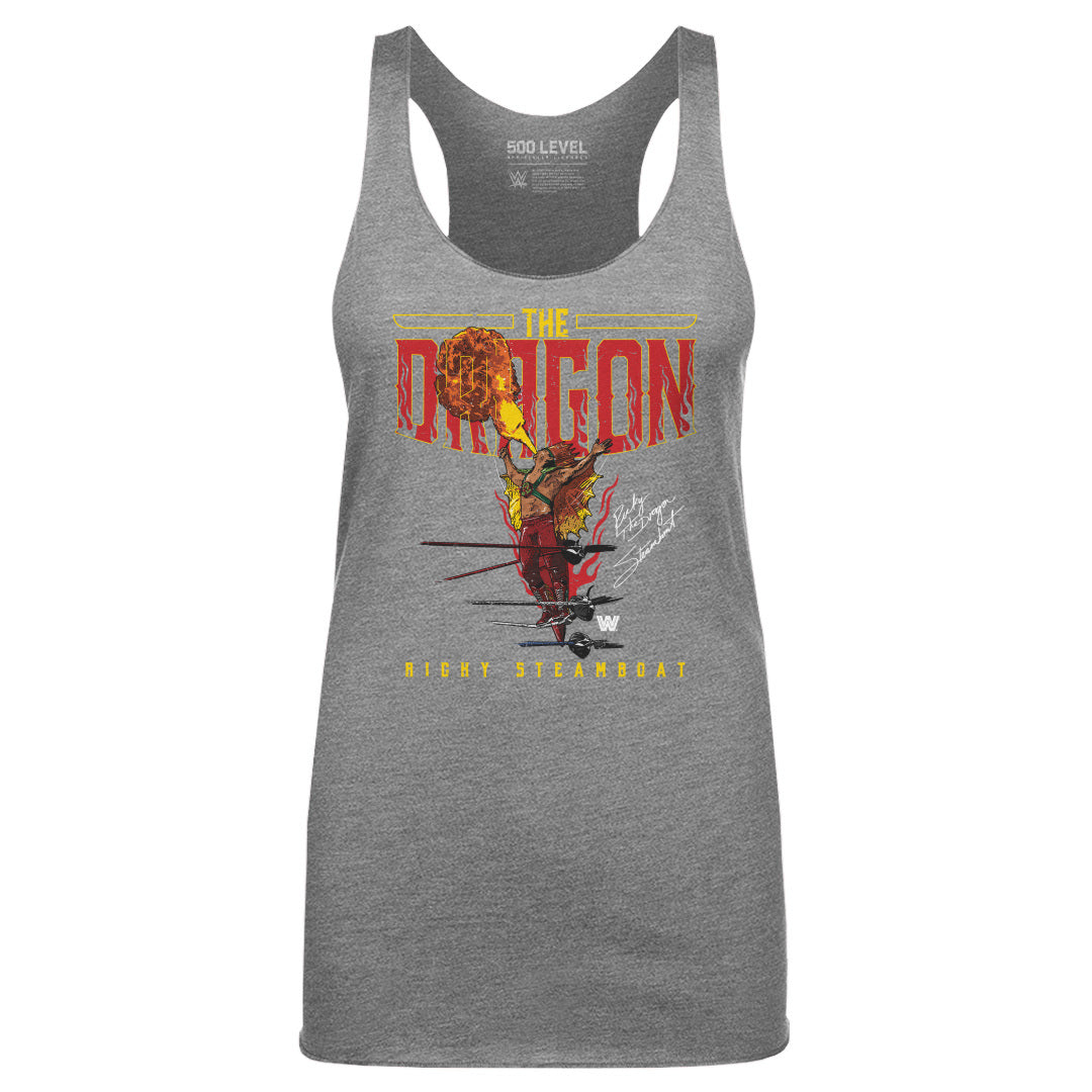 Ricky The Dragon Steamboat Fire WHT