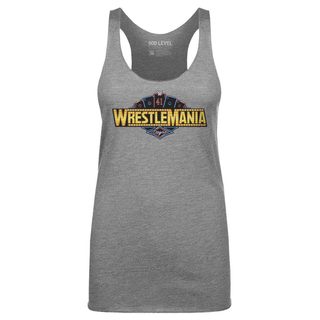Wrestlemania 41 Las Vegas Logo WHT