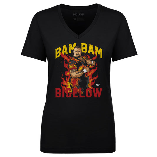 Bam Bam Bigelow Flames WHT