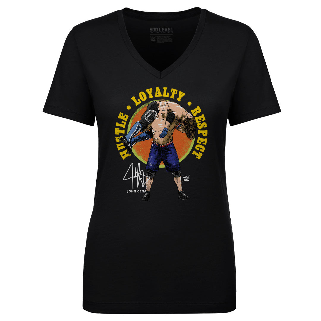 John Cena Hustle Loyalty Respect WHT