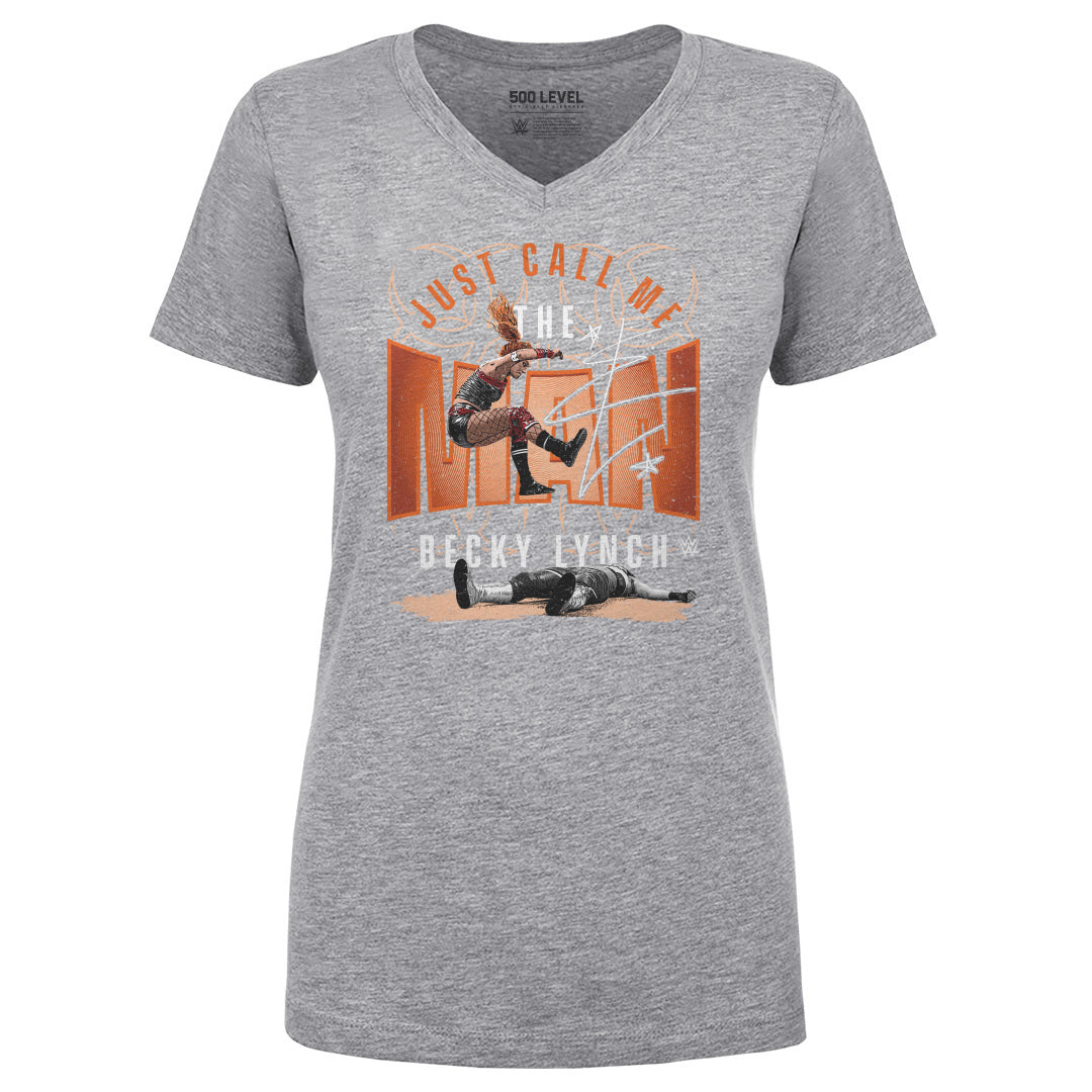 Becky Lynch Leg Drop WHT