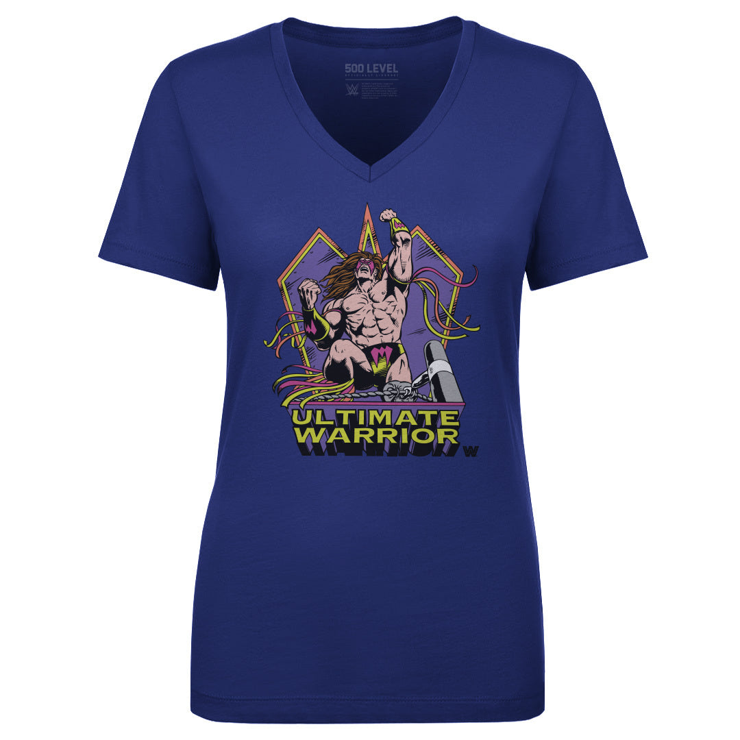 Ultimate Warrior Retro Vector WHT