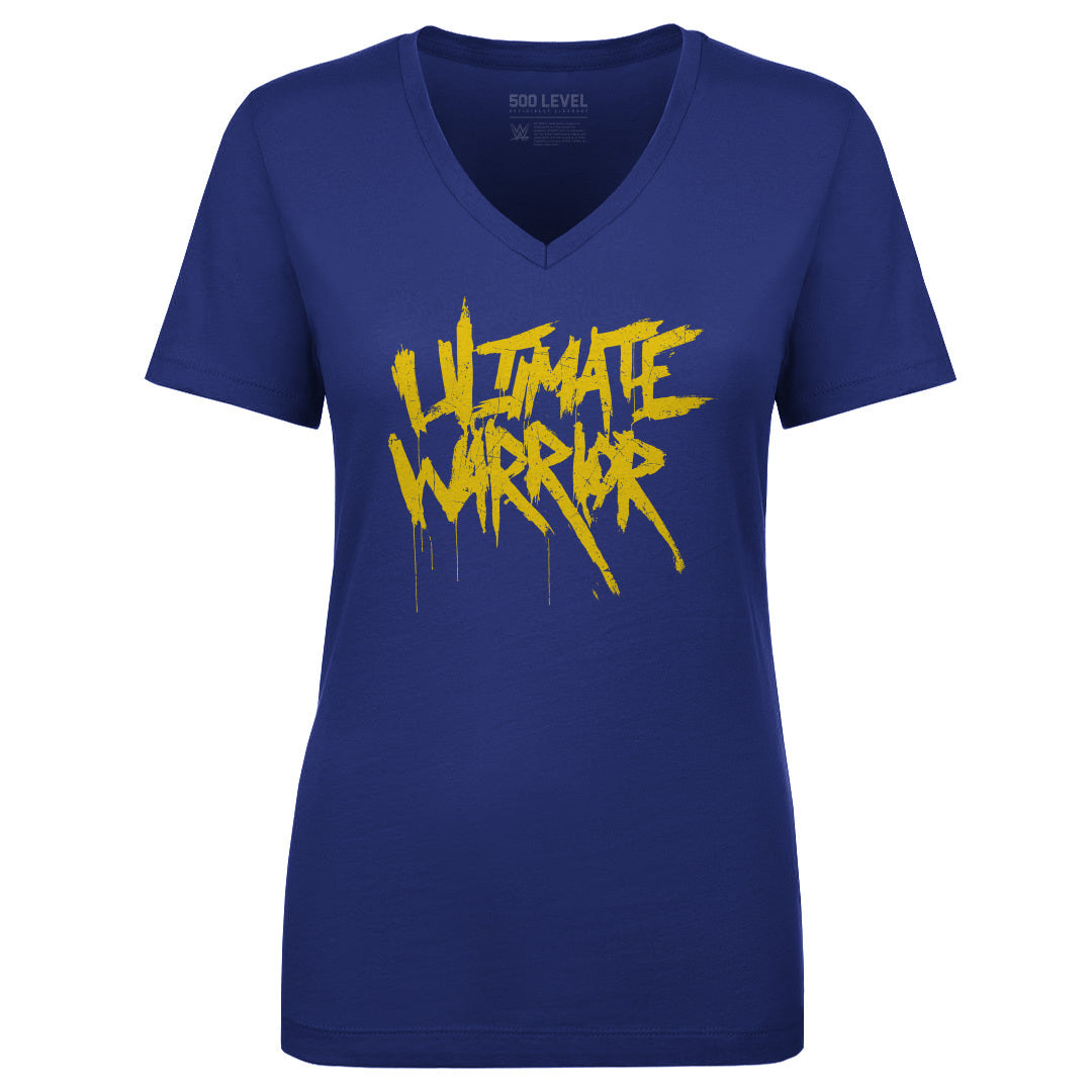 Ultimate Warrior Name Grunge WHT