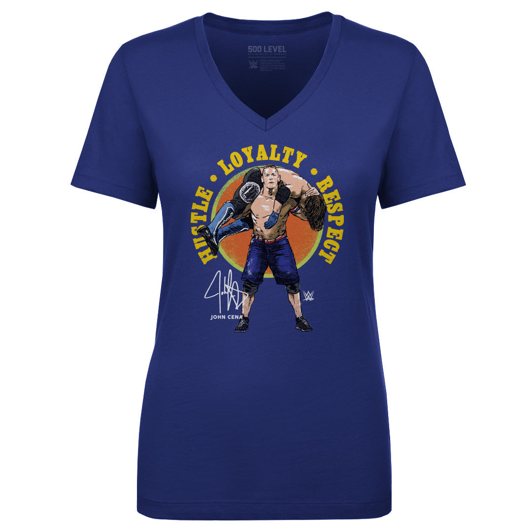 John Cena Hustle Loyalty Respect WHT