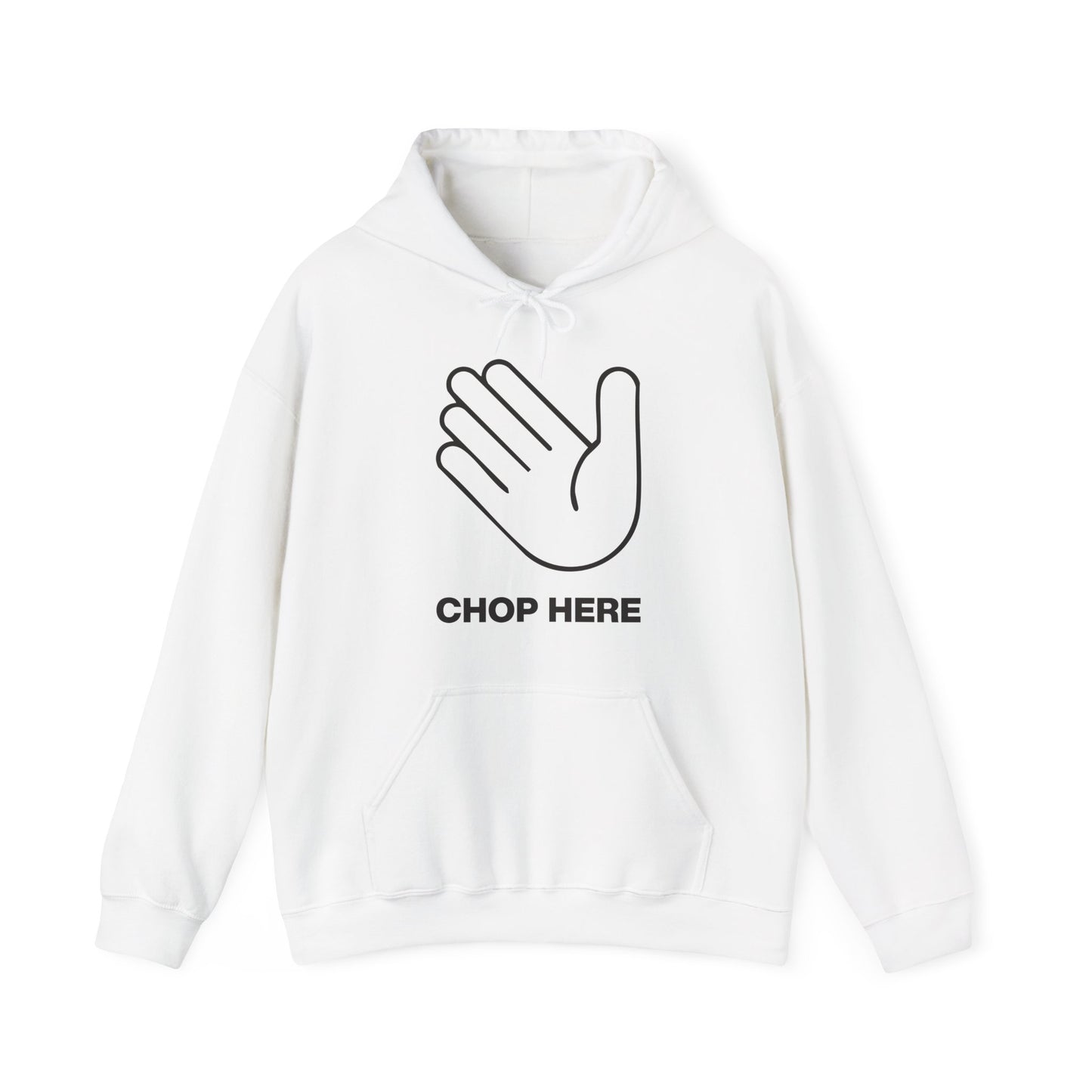 Chop Here Hoodie