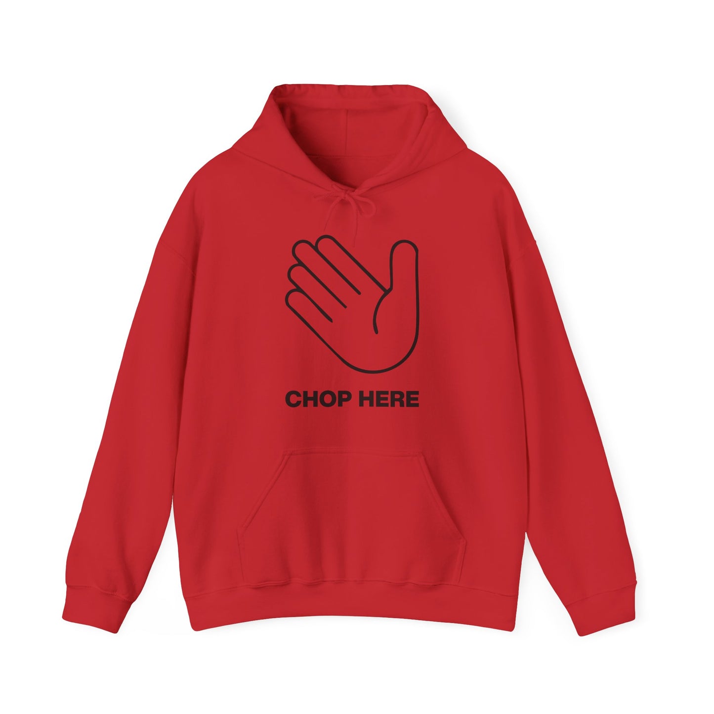 Chop Here Hoodie