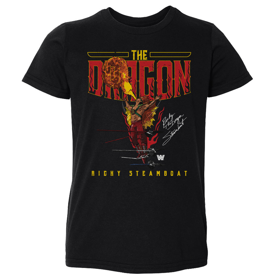 Ricky The Dragon Steamboat Fire WHT