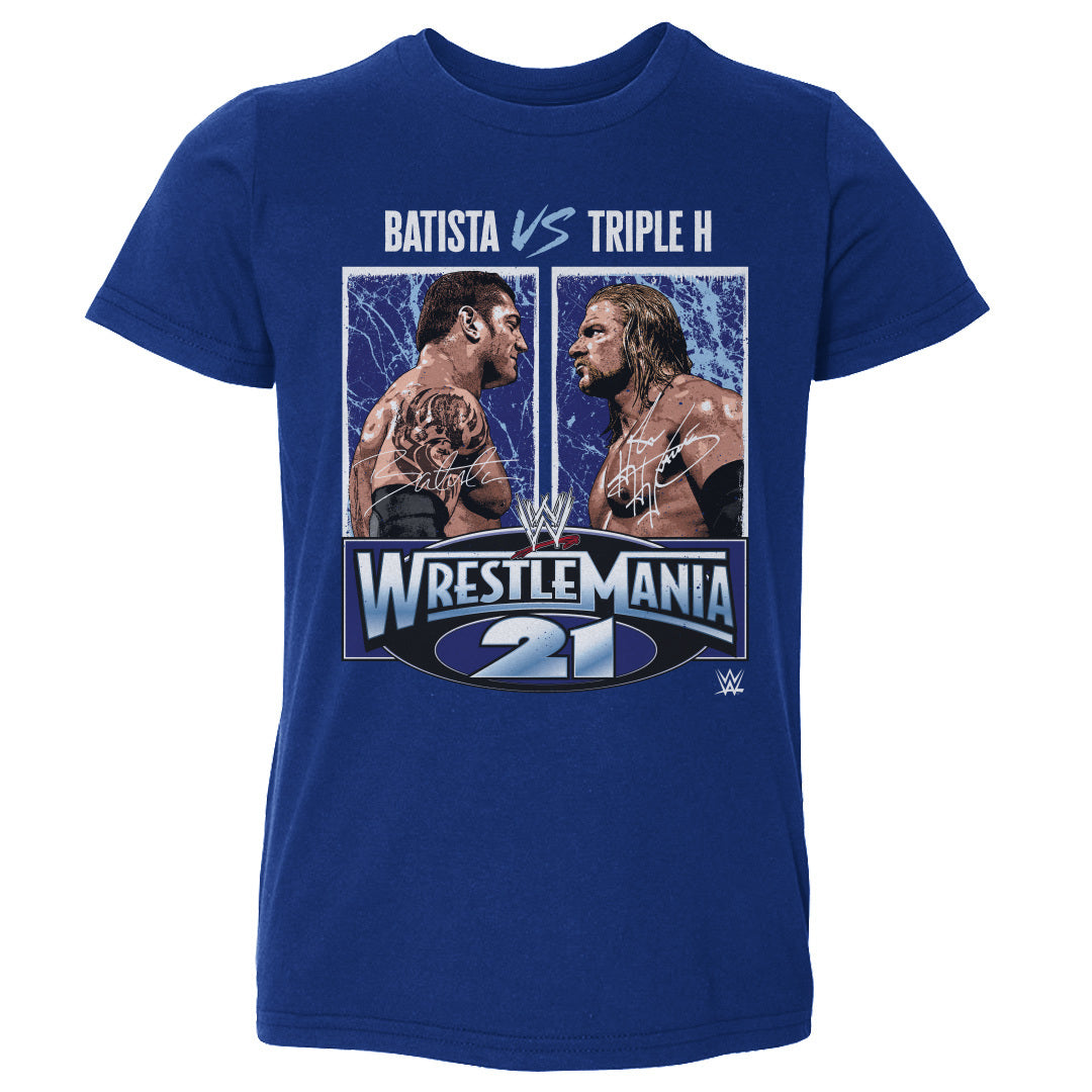 WrestleMania 21 Triple H Vs. Batista WHT