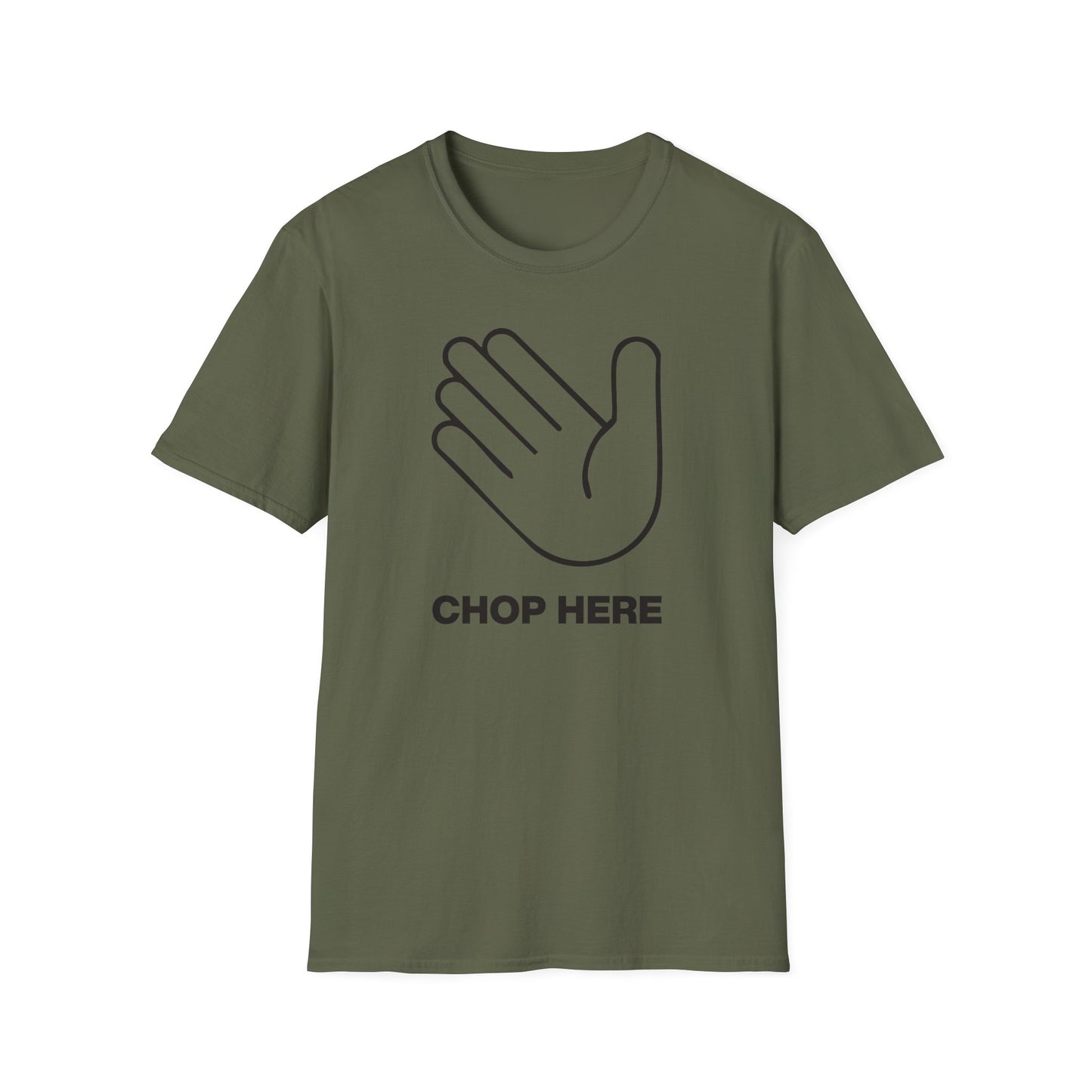 Chop Here T-Shirt