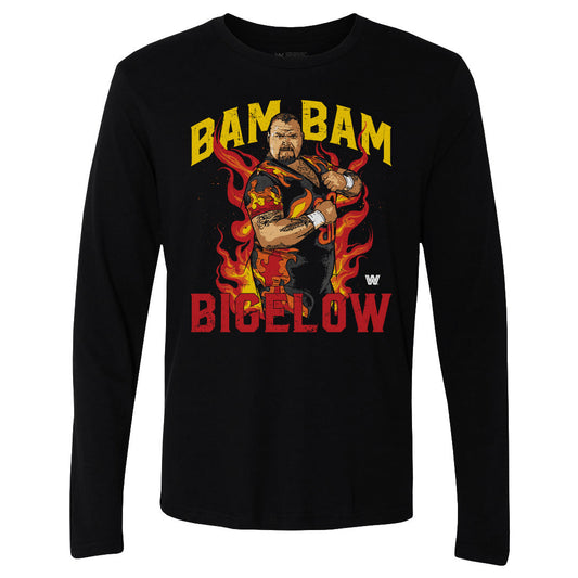 Bam Bam Bigelow Flames WHT