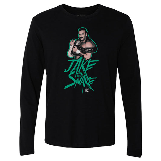 Jake The Snake Name Pose WHT