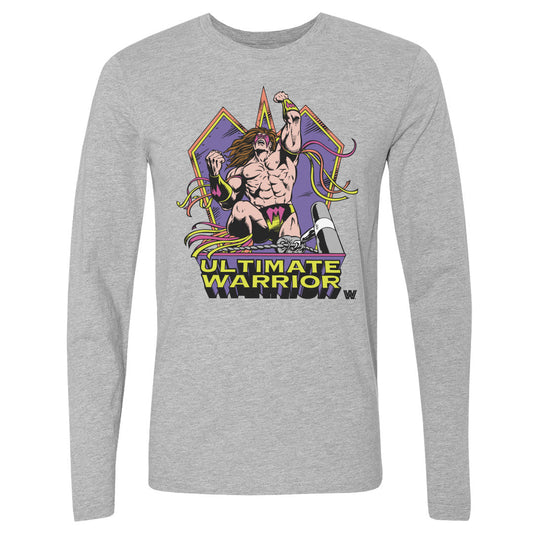 Ultimate Warrior Retro Vector WHT