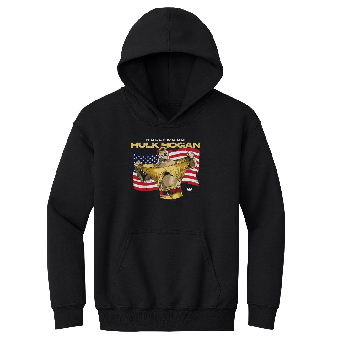 Hulk Hogan Hollywood Flag WHT