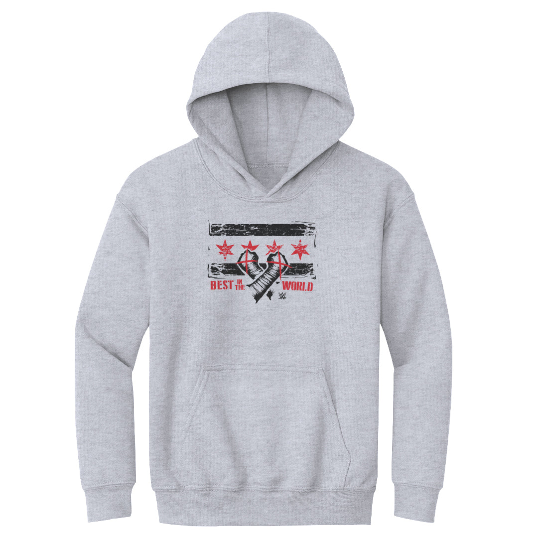CM Punk Chicago Flag WHT