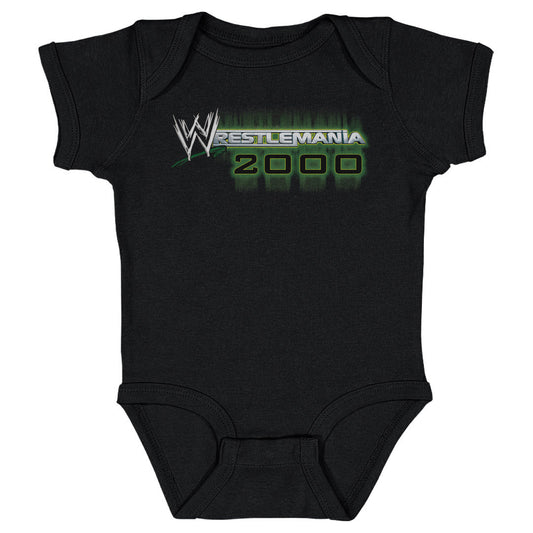 WrestleMania 2000 Logo WHT