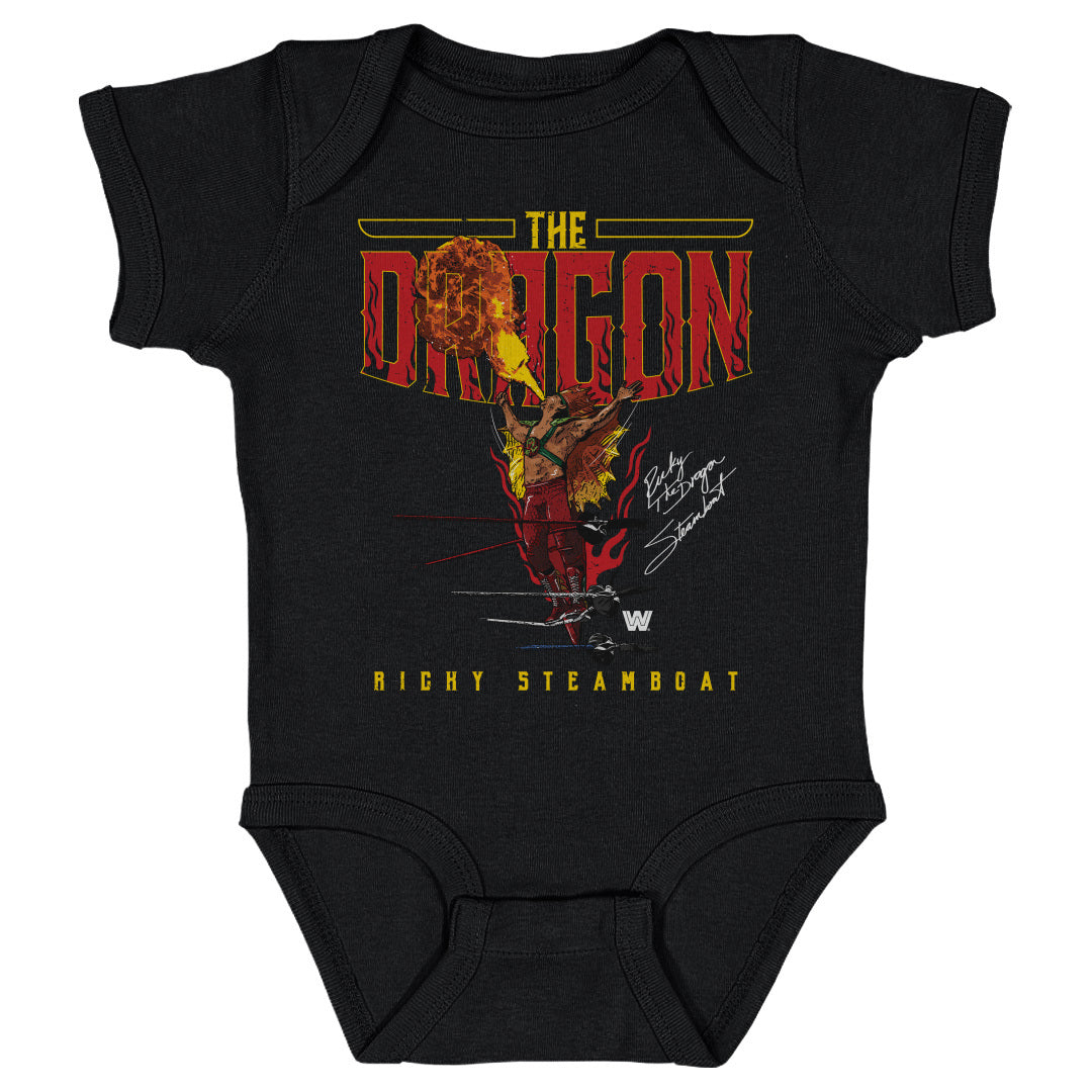 Ricky The Dragon Steamboat Fire WHT
