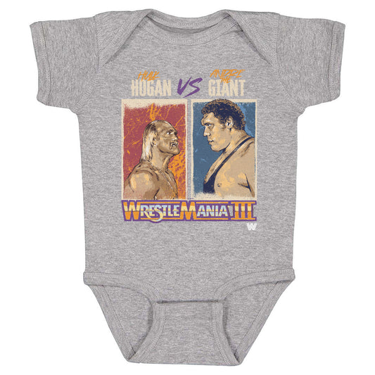 WrestleMania III Hulk Hogan Vs. Andre The Giant WHT