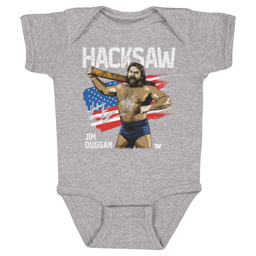 Hacksaw Jim Duggen Flag WHT