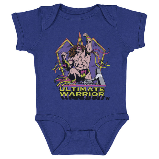 Ultimate Warrior Retro Vector WHT