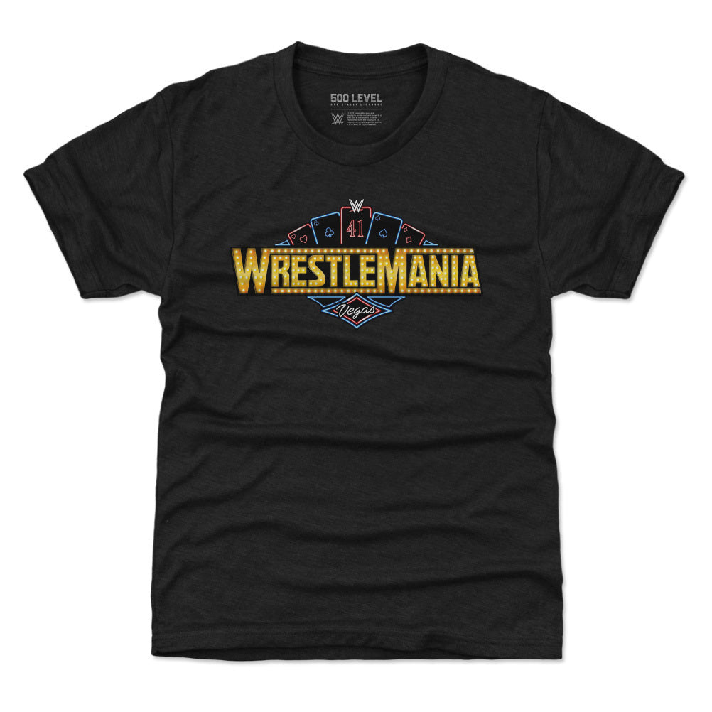 Wrestlemania 41 Las Vegas Logo WHT