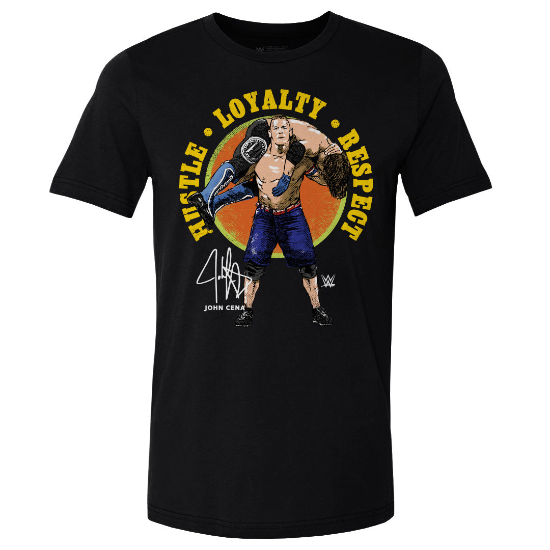 John Cena Hustle Loyalty Respect WHT