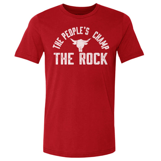 The Rock The People's Champ Logo WHT