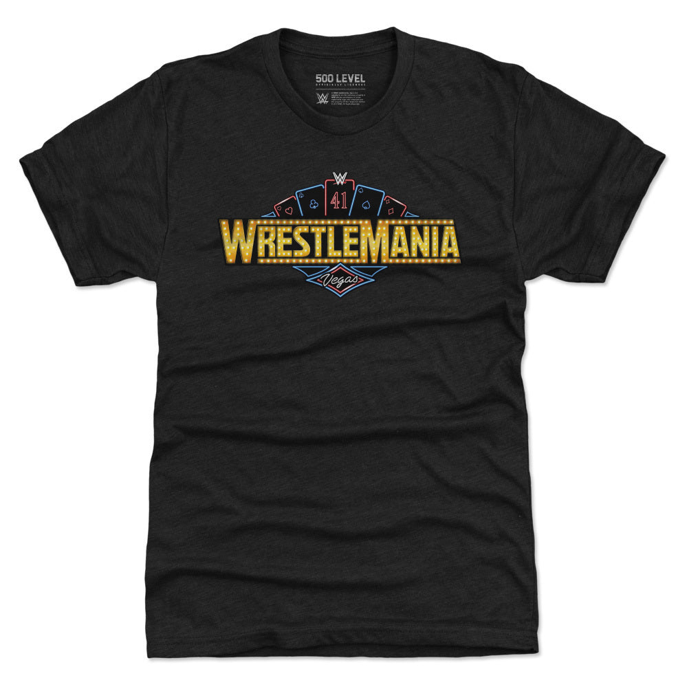 Wrestlemania 41 Las Vegas Logo WHT