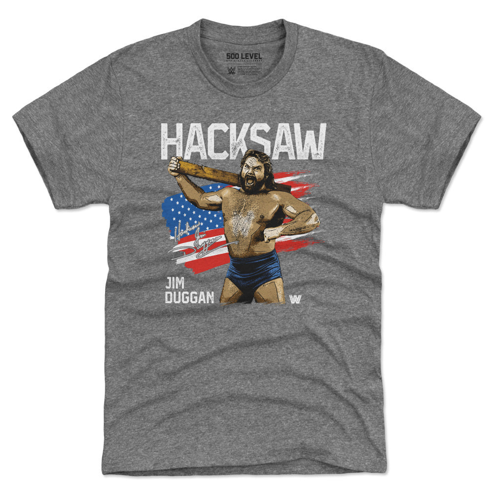 Hacksaw Jim Duggen Flag WHT