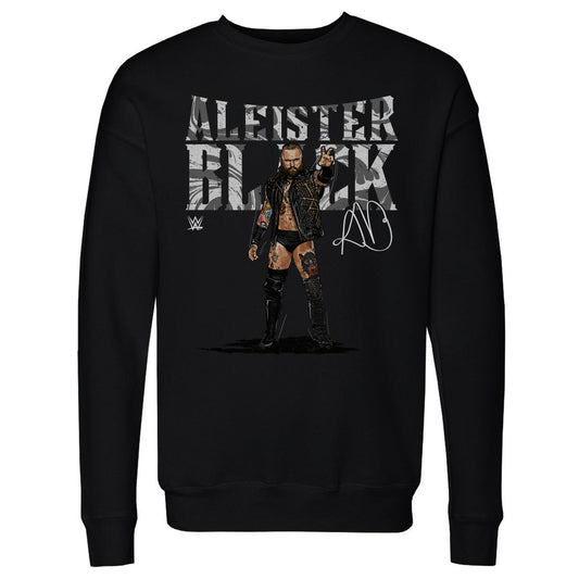 Aleister Black Pose WHT