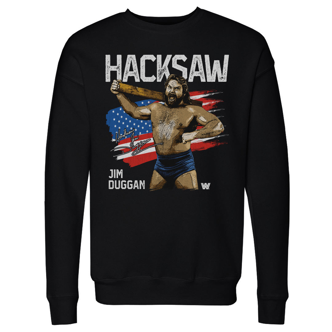 Hacksaw Jim Duggen Flag WHT