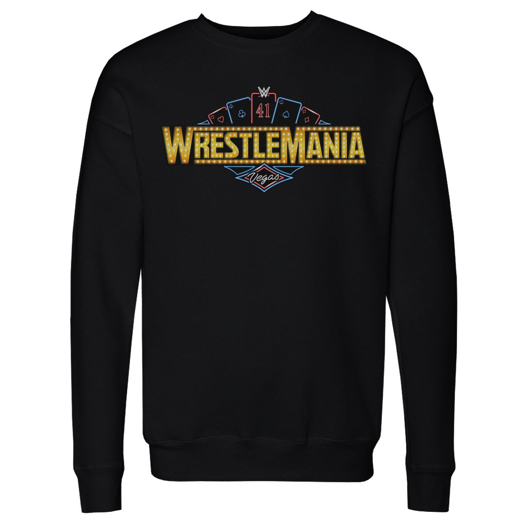 Wrestlemania 41 Las Vegas Logo WHT