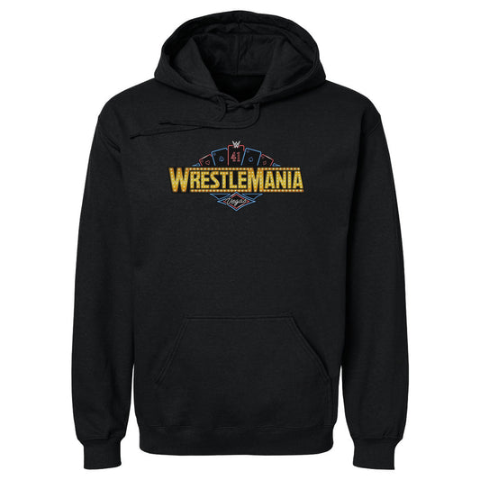 Wrestlemania 41 Las Vegas Logo WHT