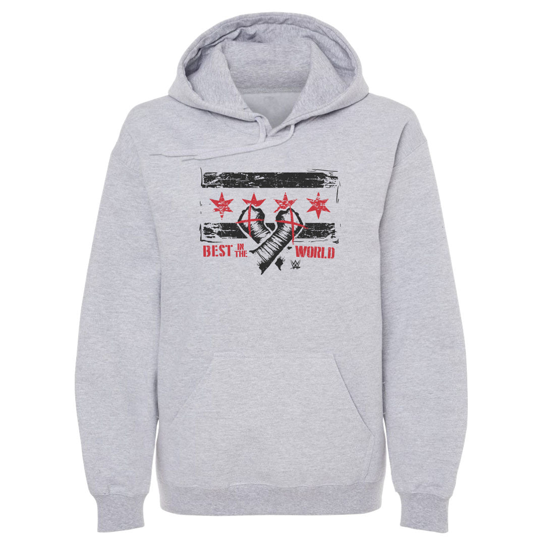 CM Punk Chicago Flag WHT