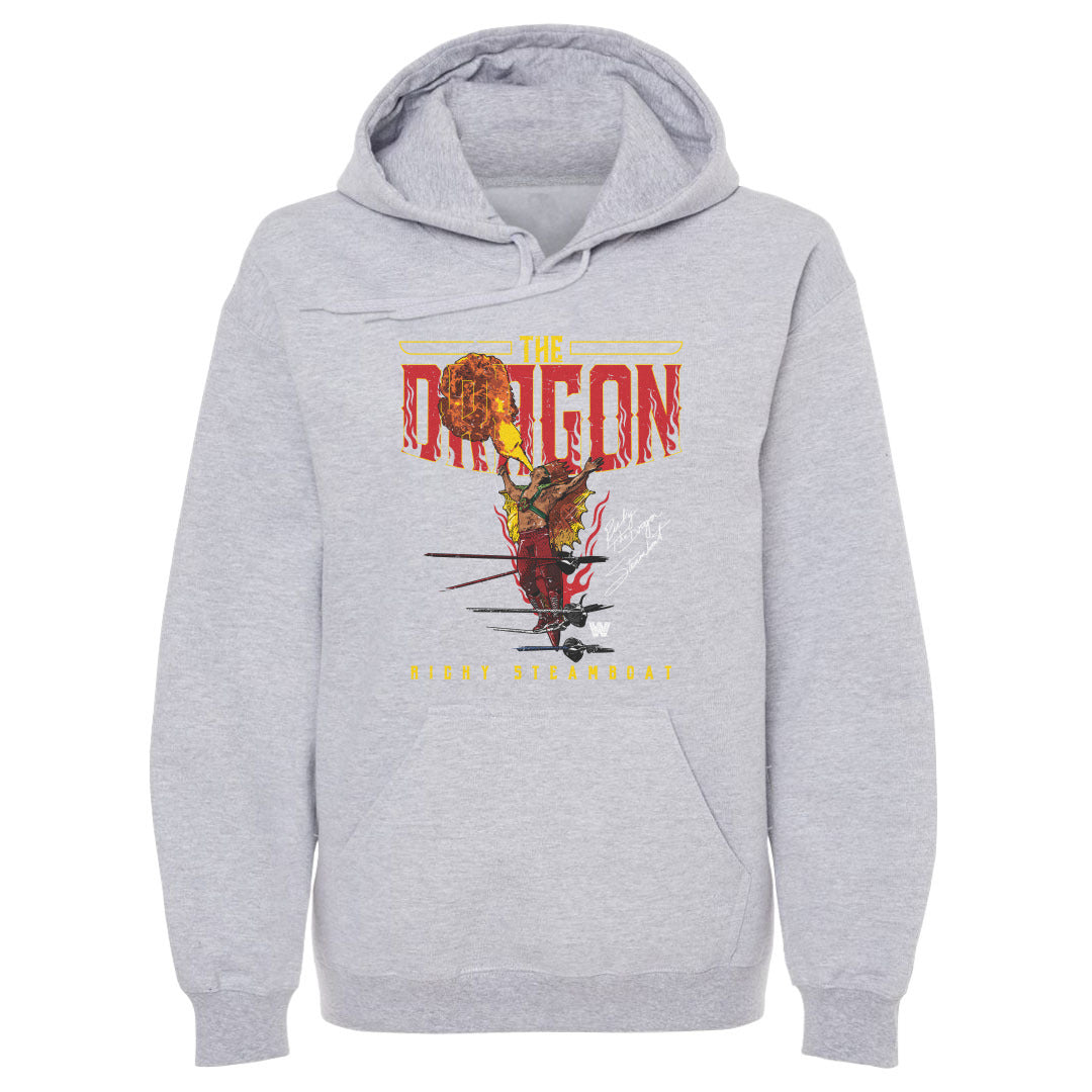 Ricky The Dragon Steamboat Fire WHT