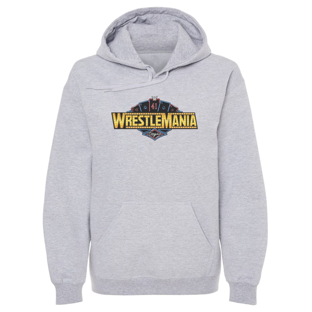 Wrestlemania 41 Las Vegas Logo WHT