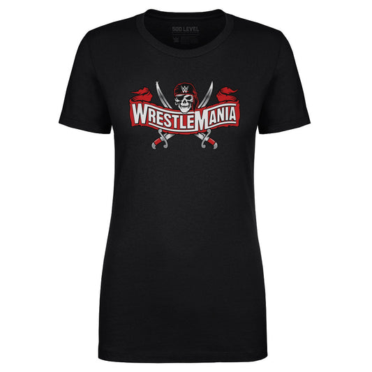 WrestleMania 37 Logo WHT