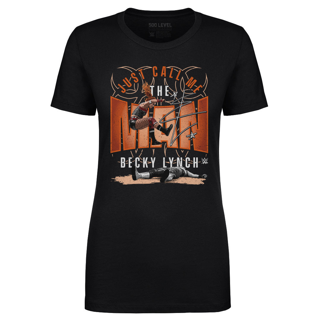 Becky Lynch Leg Drop WHT