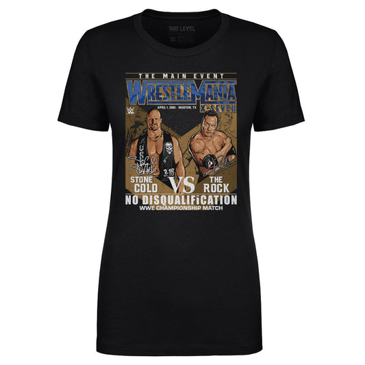 Wrestlemania X-Seven Stone Cold Steve Austin Vs. The Rock WHT
