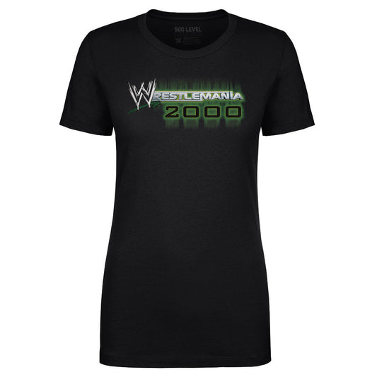 WrestleMania 2000 Logo WHT