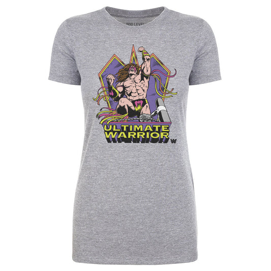 Ultimate Warrior Retro Vector WHT