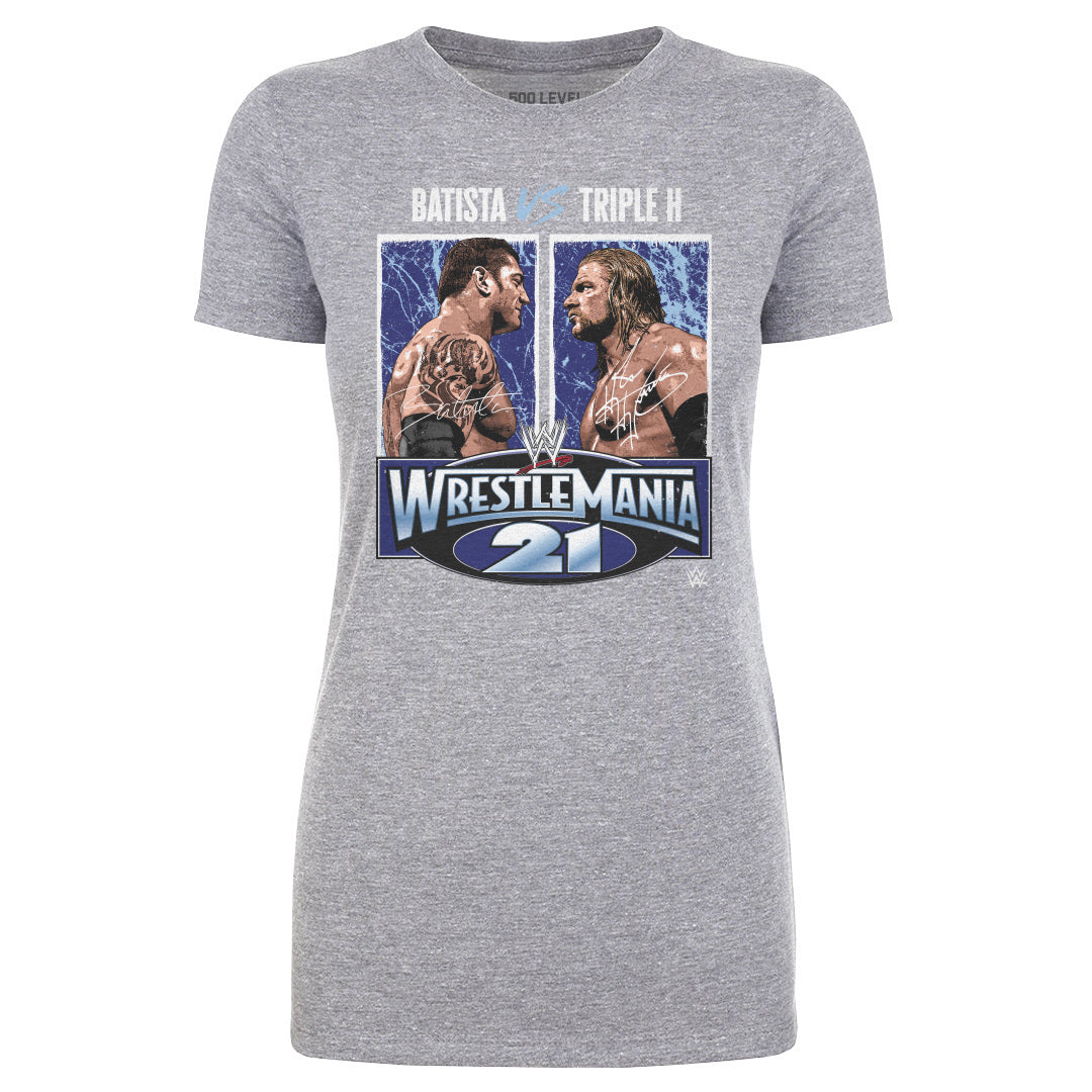 WrestleMania 21 Triple H Vs. Batista WHT