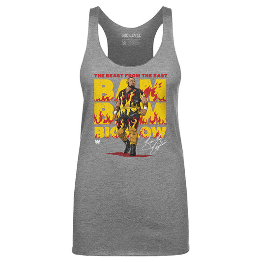 Bam Bam Bigelow Fire WHT