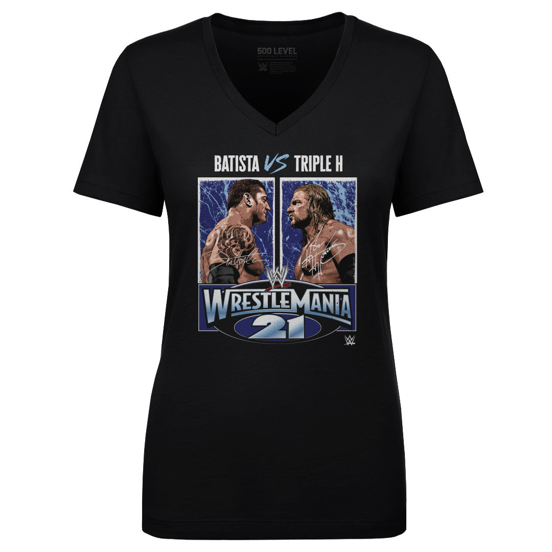 WrestleMania 21 Triple H Vs. Batista WHT