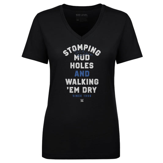 Stone Cold Steve Austin Stomping Mud Holes WHT