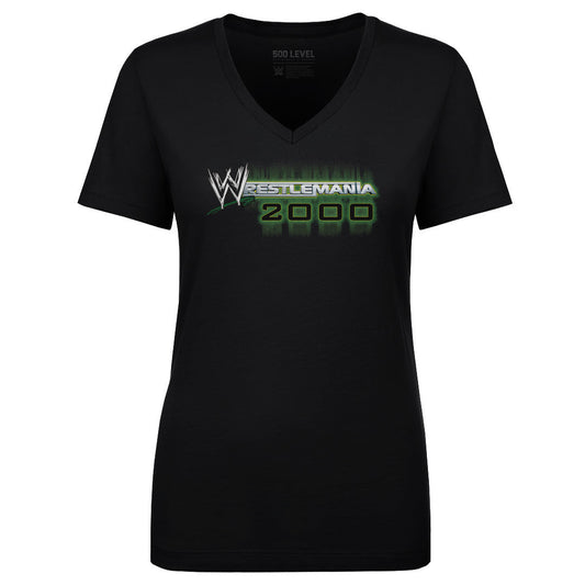 WrestleMania 2000 Logo WHT