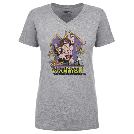 Ultimate Warrior Retro Vector WHT