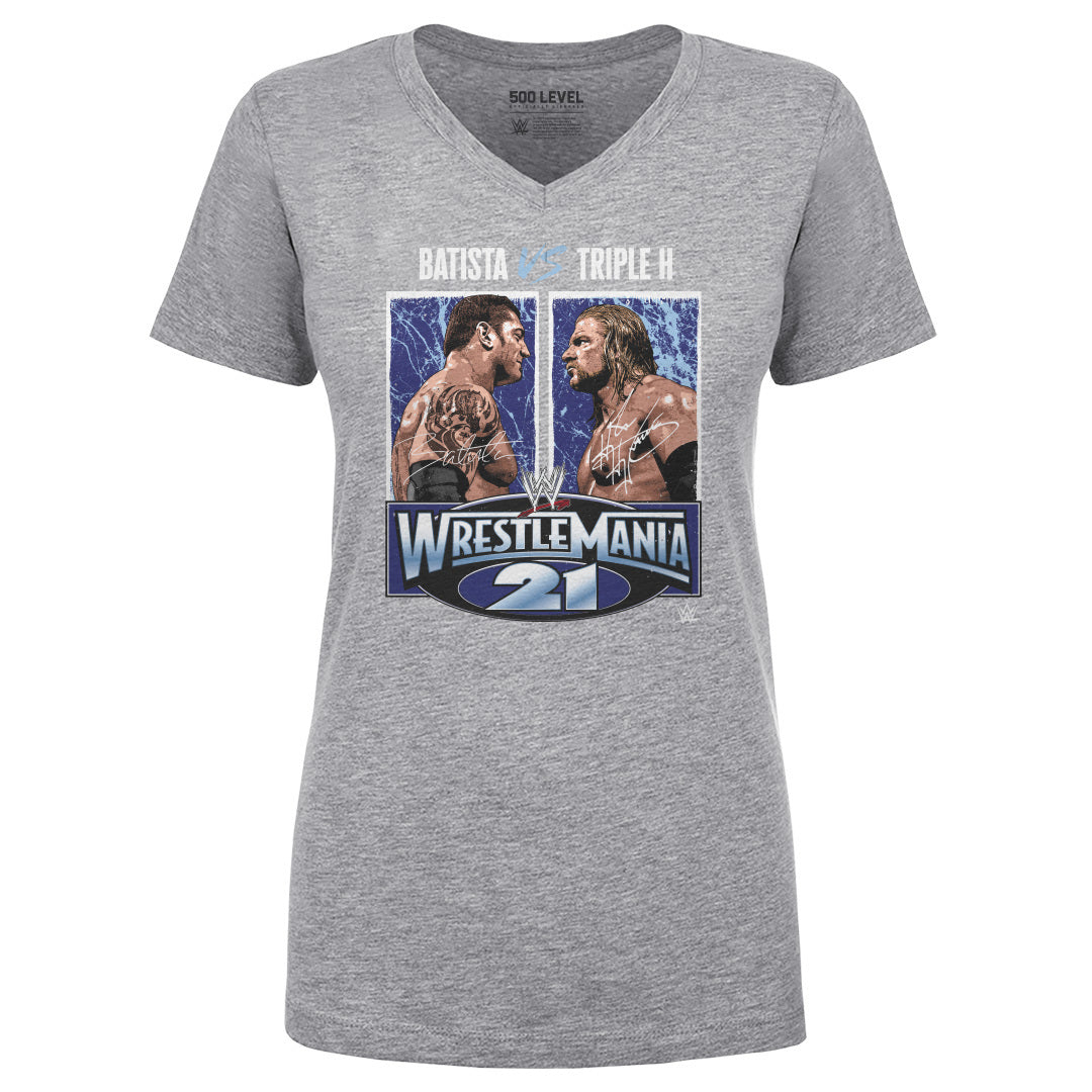 WrestleMania 21 Triple H Vs. Batista WHT